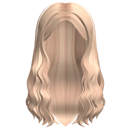 Soft Long Wavy Hair (Blonde)