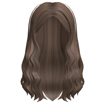 Soft Long Wavy Hair (Brown)