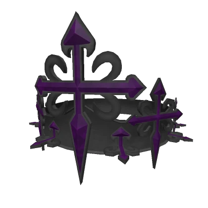 Purple Imperial Cross Crown