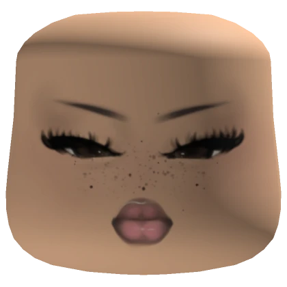 Mink Doll Makeup Cheeks Head Light Skin Tone