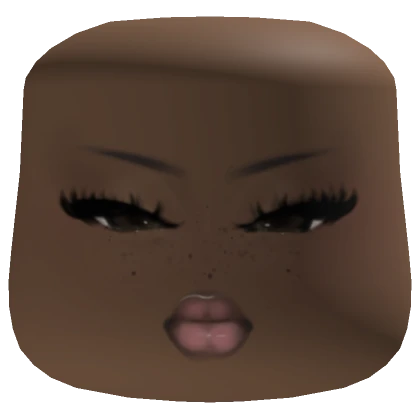 Mink Doll Makeup Cheeks Head Brown Skin Tone