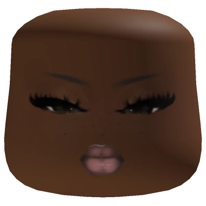 Mink Doll Makeup Cheeks Head Brown Skin Tone