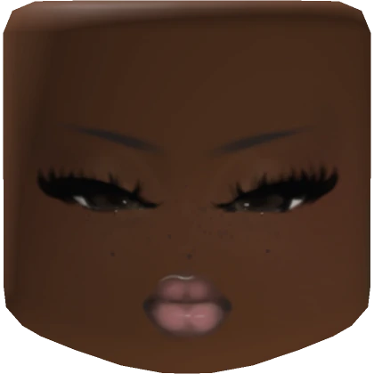 Mink Doll Makeup Face Mask Brown Skin Tone