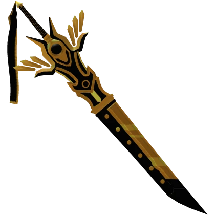 Black & Gold Valkyrie Sword