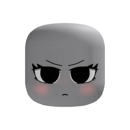 Cute Chibi Upset Blush Face