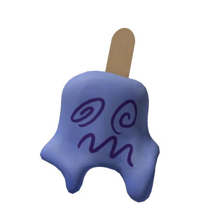 Melting Ice Cream Head [Blueberry]