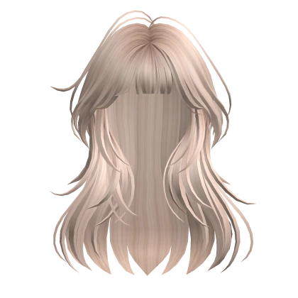 Soft Layered Hair(Platinum Blonde)