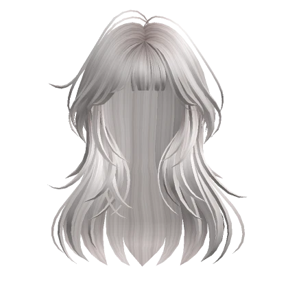 Soft Layered Hair(Silver)