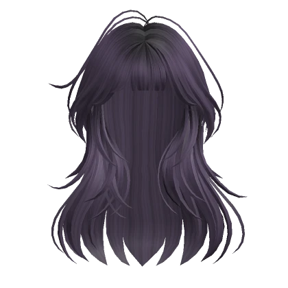 Soft Layered Hair(Purple)