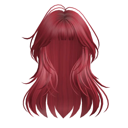 Soft Layered Hair(Red)