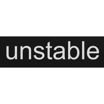 unstable sign above head