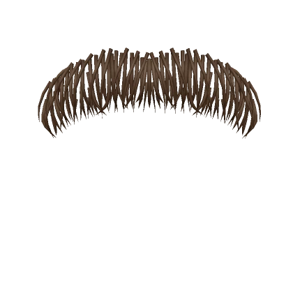 Brown Chevron Mustache