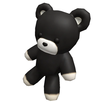 Black Teddy Bear (waist)