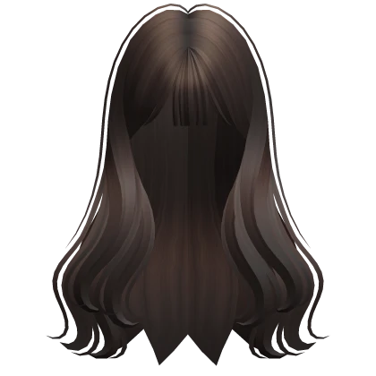 Cute Wavy Hairstyle (Dark Brown)