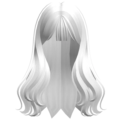 Cute Wavy Hairstyle (White)