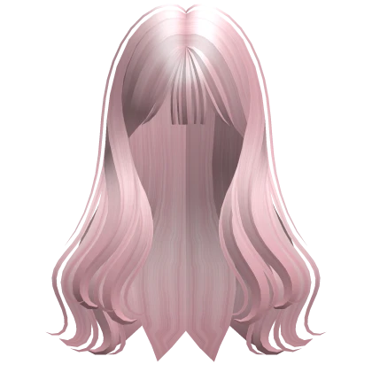 Cute Wavy Hairstyle (Pink)