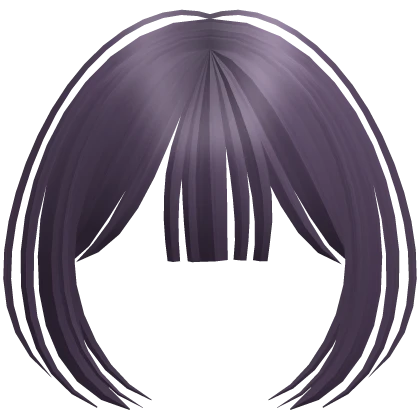 Cute Bangs (Dark Purple)