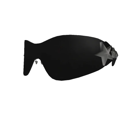 Black Y2k Star Shades 