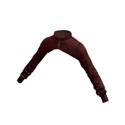 Ribbed Shrug Crimson