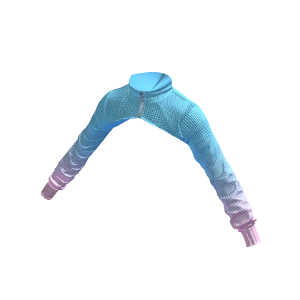 Ribbed Shrug Reverse Cotton Candy