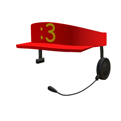 Fast Food Worker Visor