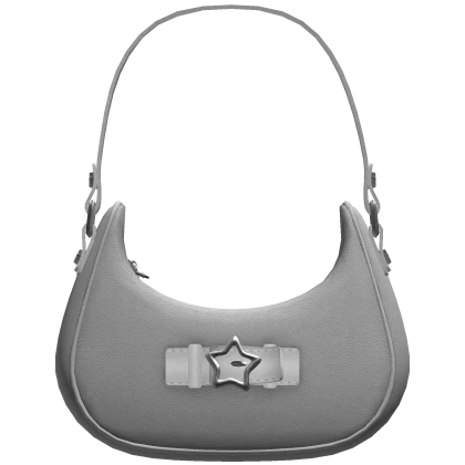 Y2K Shoulder Bag - Gray