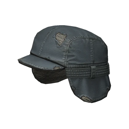 Torn Denim Aviator Cap