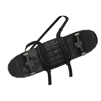 black y2k grunge skateboard backpack 