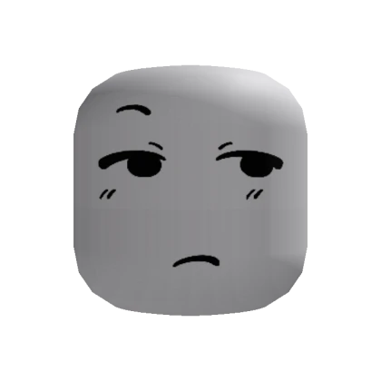 Uninterested Neutral Whatever Face (Recolorable)