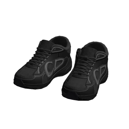 Designer Shoes Triple Black