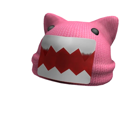 Pink Domo Vampire Beanie