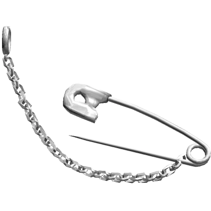 Silver Safety Pin Piercing