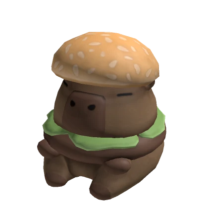 Burger Capybara suit