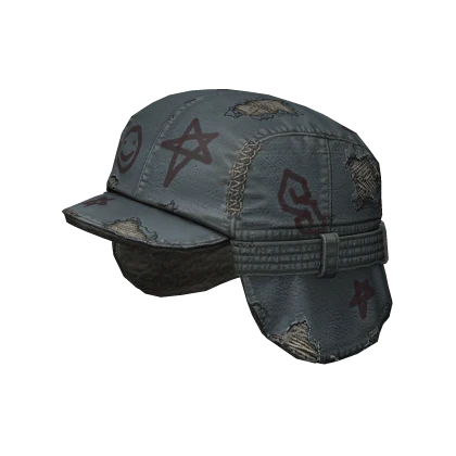 Vandalized Aviator Cap