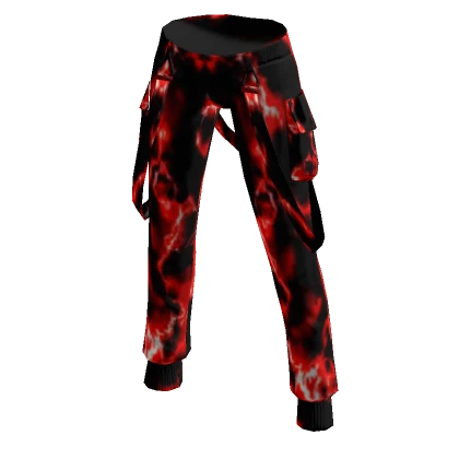 Red Smoke Pants