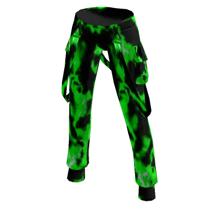 Green Smoke Pants