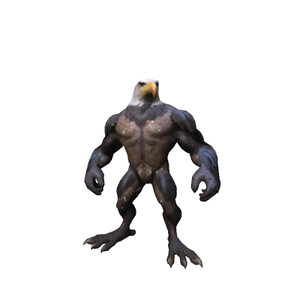 Muscular Bald Eagle