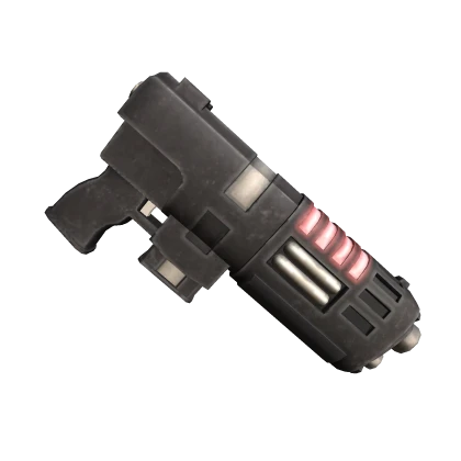 Red Waist Plasma Pistol