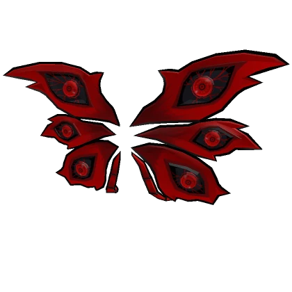 Ghoul Wings Cartoony Red