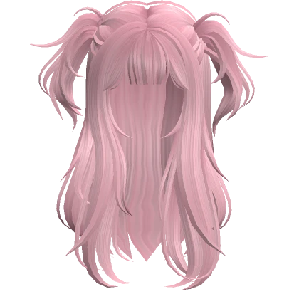 Messy Pigtails Wolf Cut(Pink)