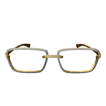 GOLD FRAME GLASSES 