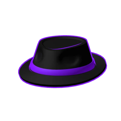 Cartoony Purple Fedora