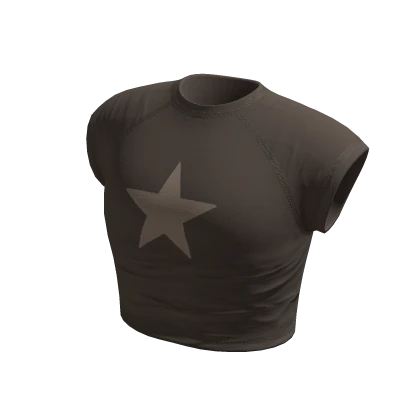Baby Tee Brown Star 