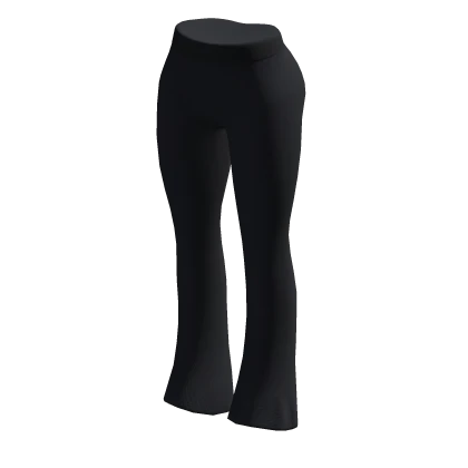 Navy Blue Flare Leggings