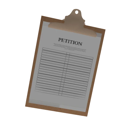 Waist Petition Clipboard