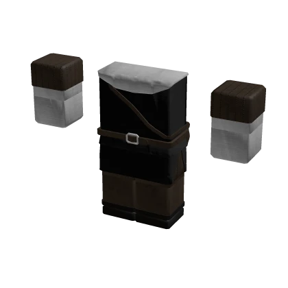 Black Medieval scout light armor