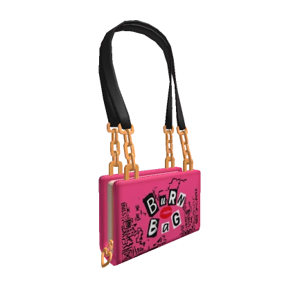 Pink Burn Bag