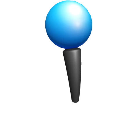 Blue Goofy Robot Antenna