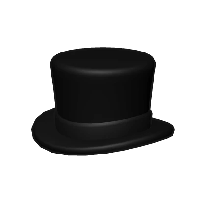 Cartoony Black Top Hat