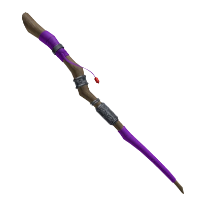 Fern wooden staff (Back)